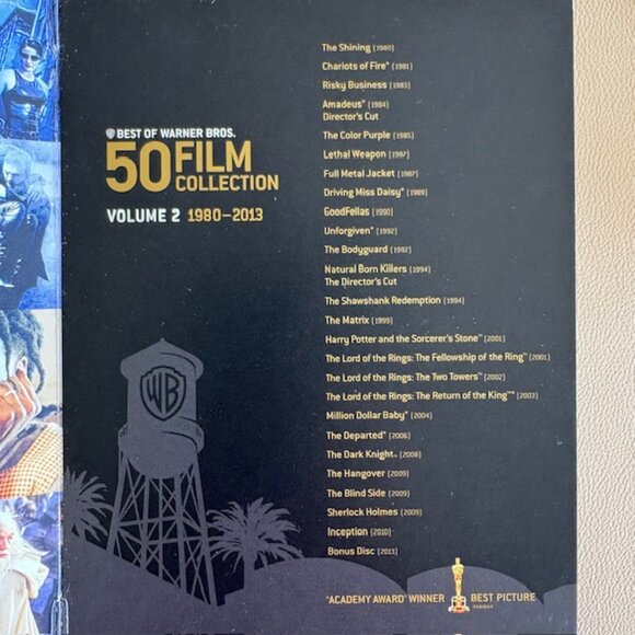 Best of Warner Bros. 50-Film Collection Blu-Ray 2013 Box Set Limited Edition - Picture 3 of 10